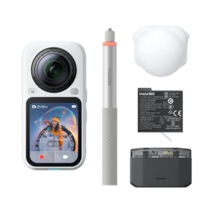 Insta360 X6 Essential Bundle Arctic White